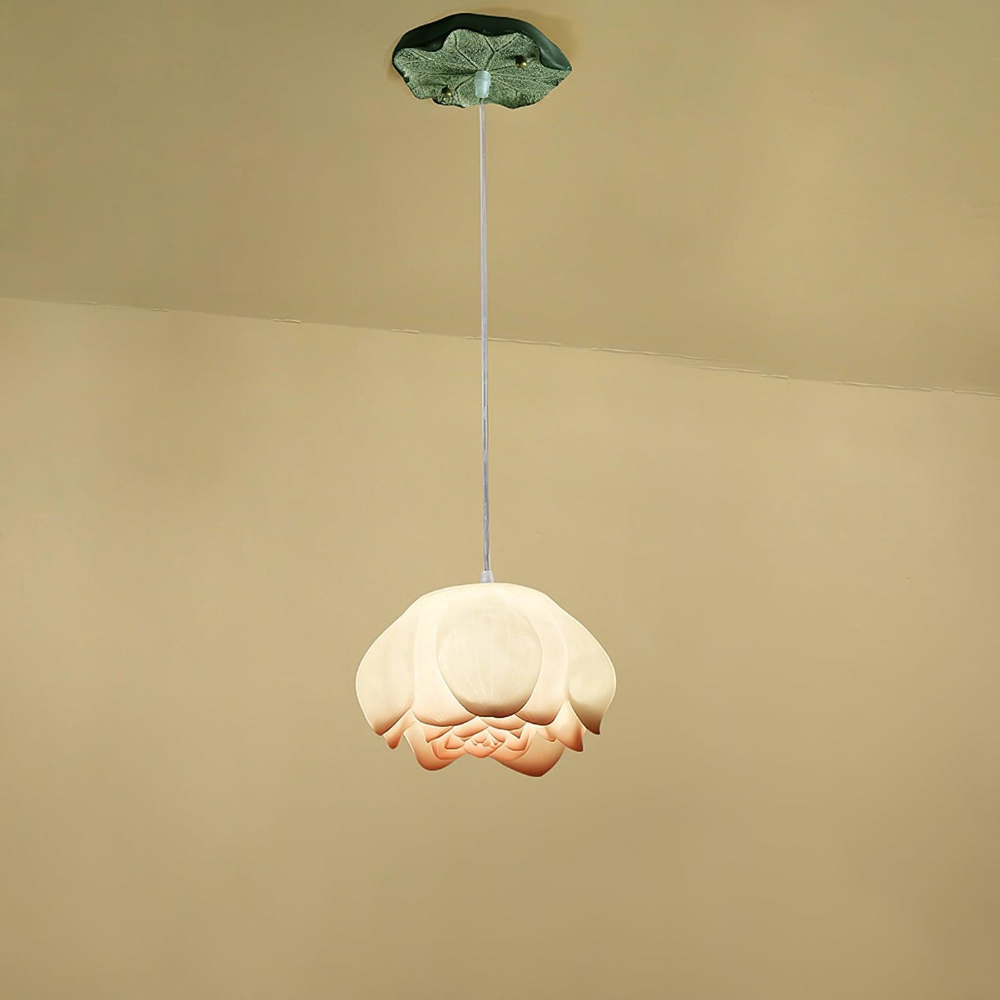 Elegant Lotus Chandelier - Adjustable Brightness & Energy Efficient De