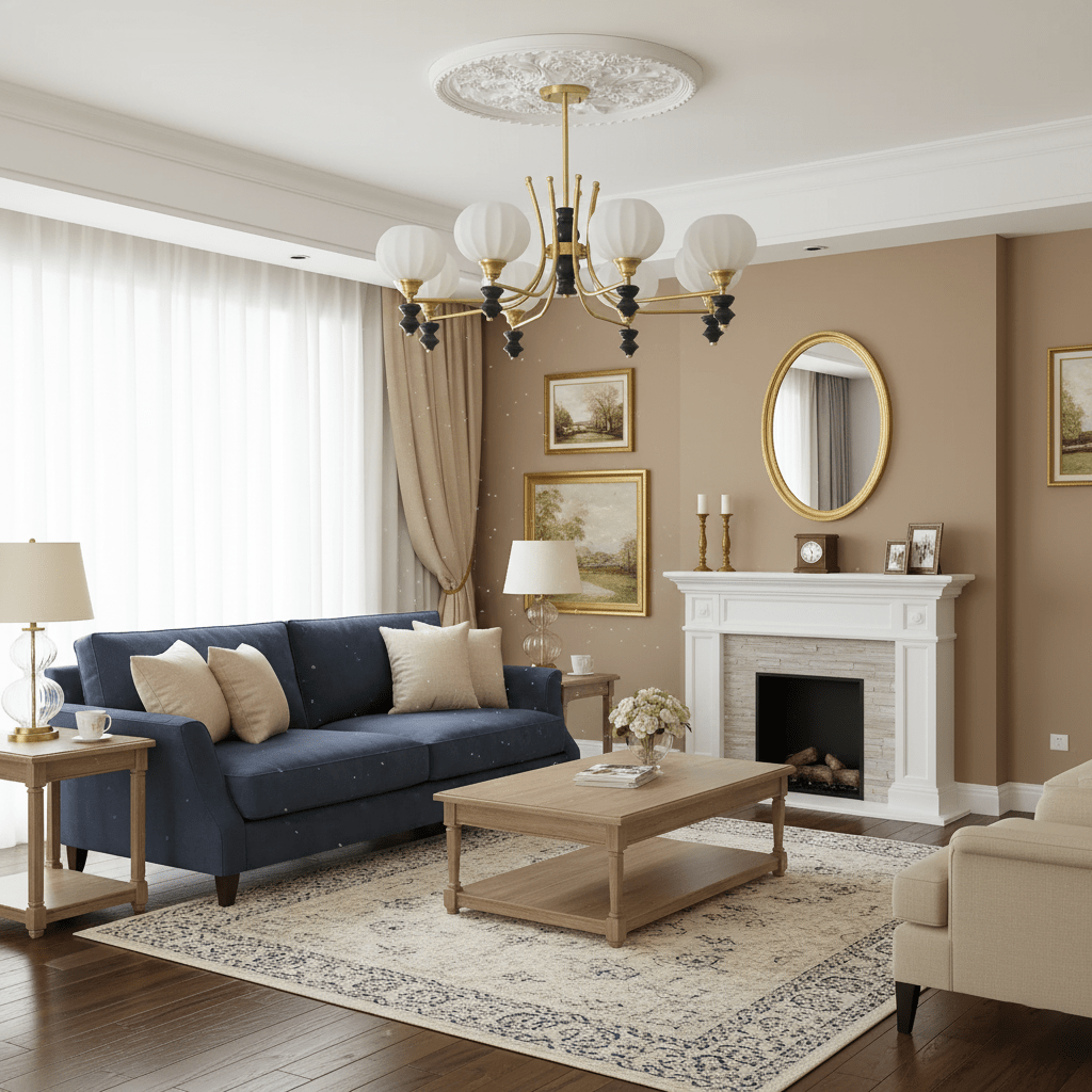 Lucerna Royale Crystal Chandelier - Elegant Design with Adjustable Hei