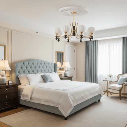 Lucerna Royale Crystal Chandelier - Elegant Design with Adjustable Hei