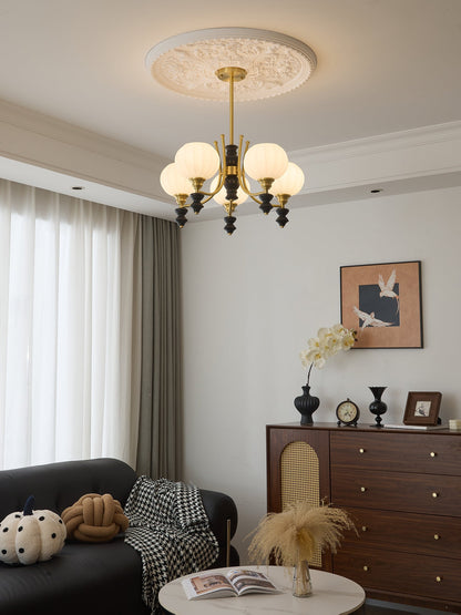 Lucerna Royale Crystal Chandelier - Elegant Design with Adjustable Hei