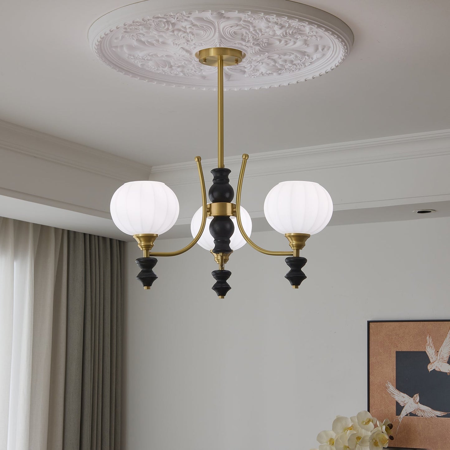 Lucerna Royale Crystal Chandelier - Elegant Design with Adjustable Hei