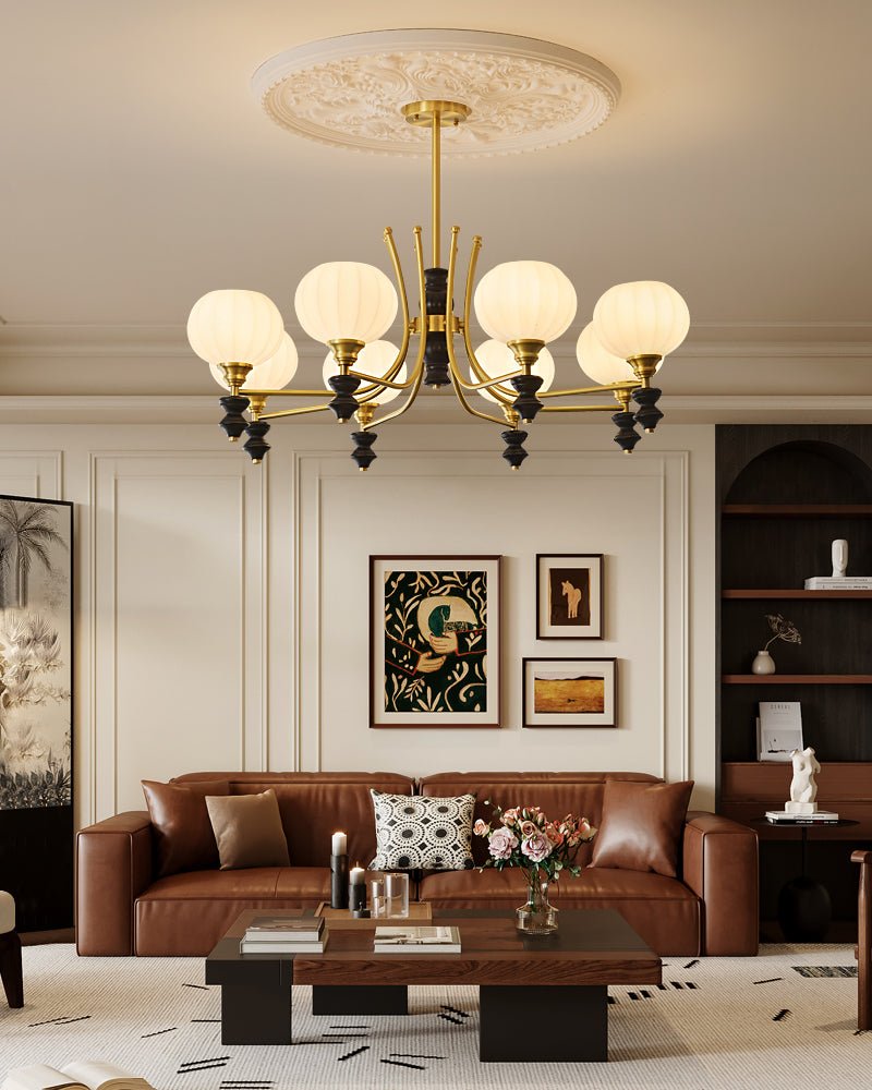 Lucerna Royale Crystal Chandelier - Elegant Design with Adjustable Hei