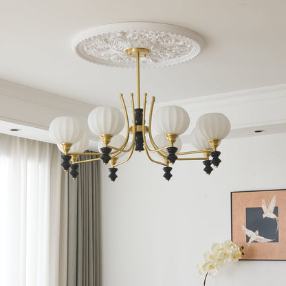 Lucerna Royale Crystal Chandelier - Elegant Design with Adjustable Hei