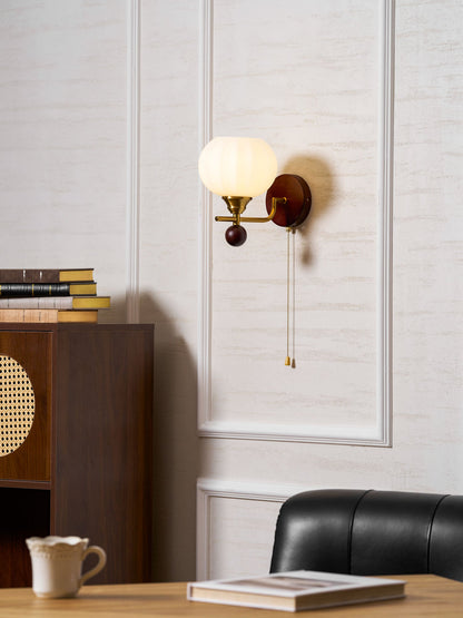 Lumea Crest Wall Lamp - Adjustable Brightness, Energy-Efficient LED