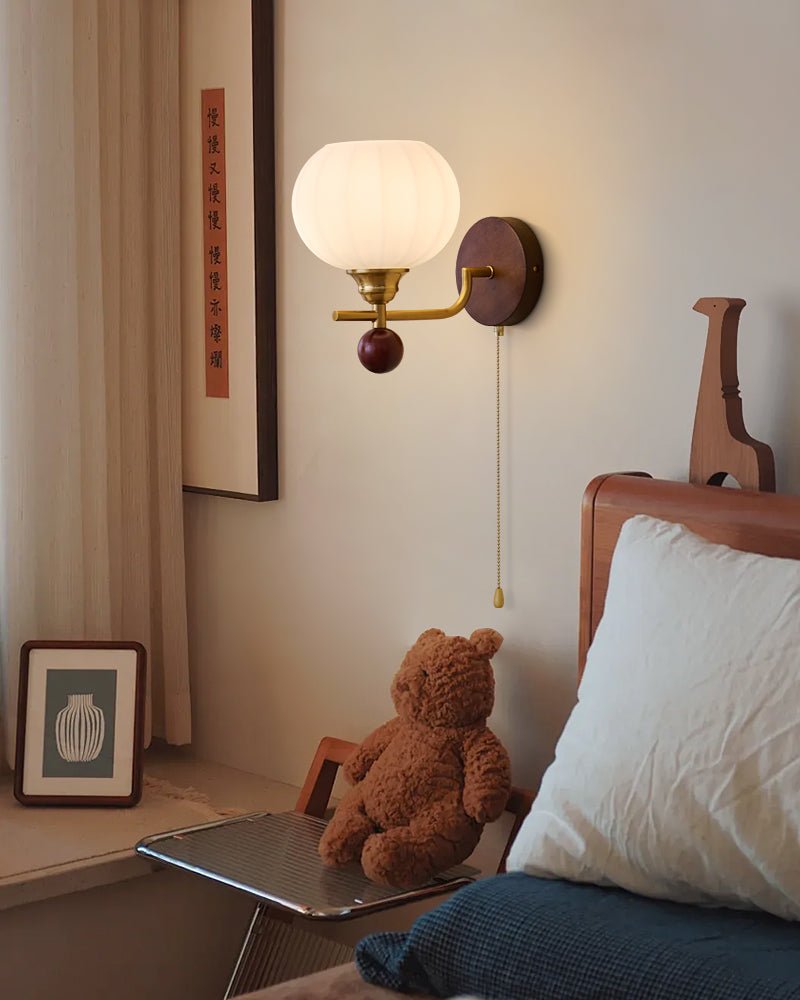 Lumea Crest Wall Lamp - Adjustable Brightness, Energy-Efficient LED