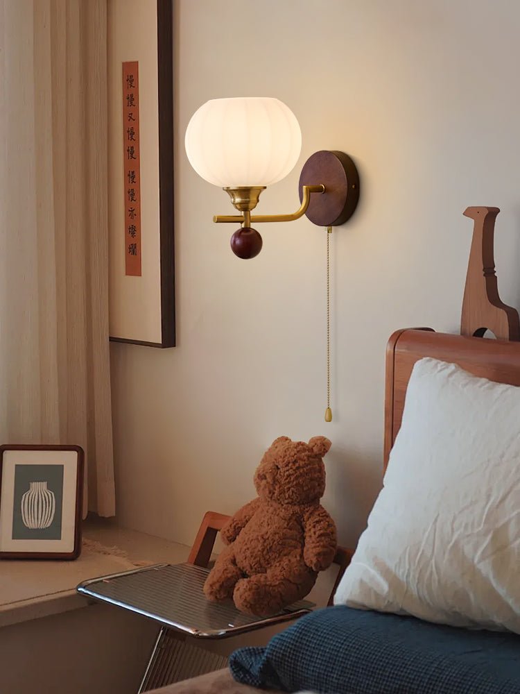 Lumea Crest Wall Lamp - Adjustable Brightness, Energy-Efficient LED
