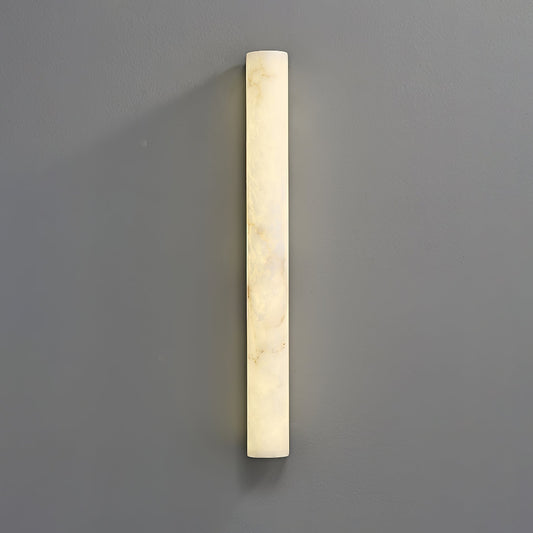 Luminara Alabaster Wall Sconce - Dimmable LED, Elegant Design