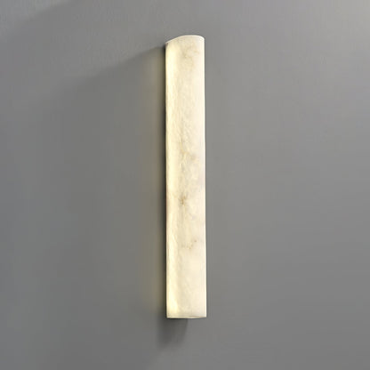Luminara Alabaster Wall Sconce - Dimmable LED, Elegant Design