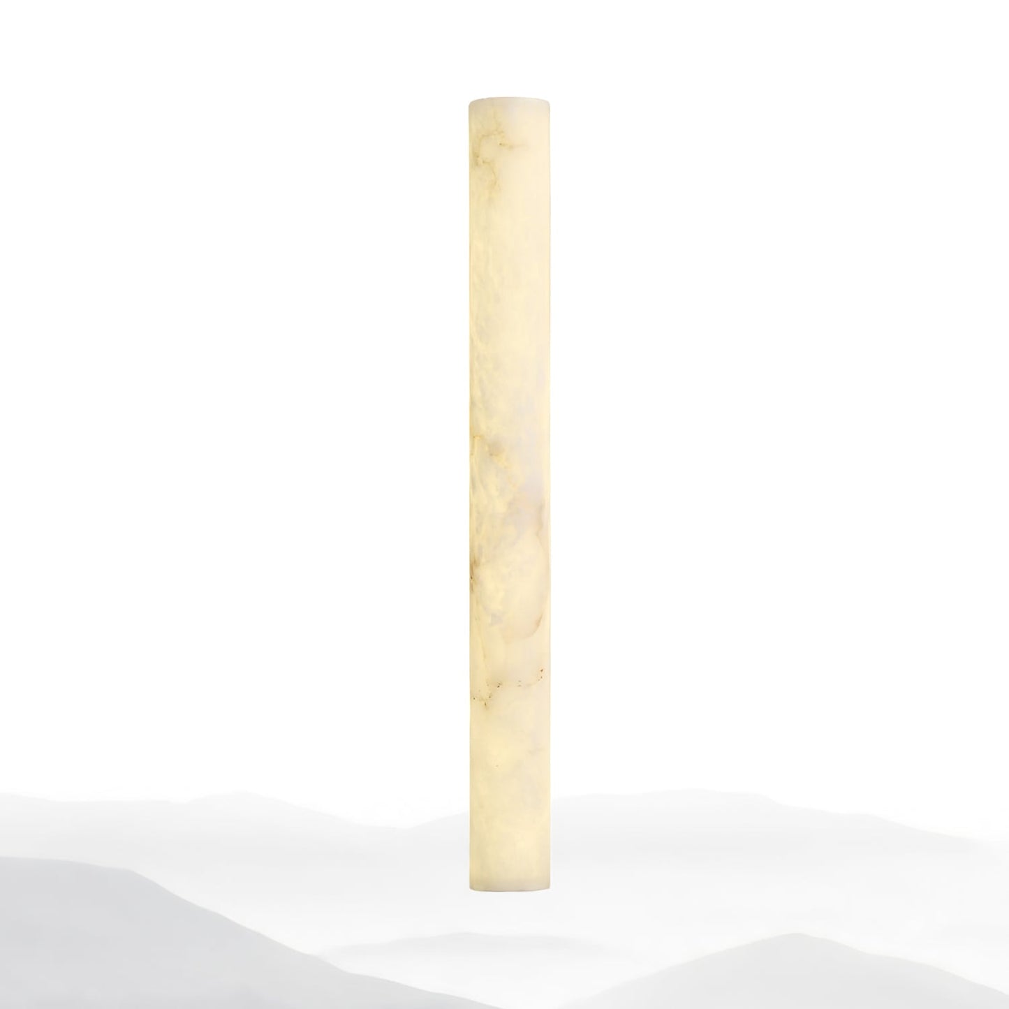 Luminara Alabaster Wall Sconce - Dimmable LED, Elegant Design