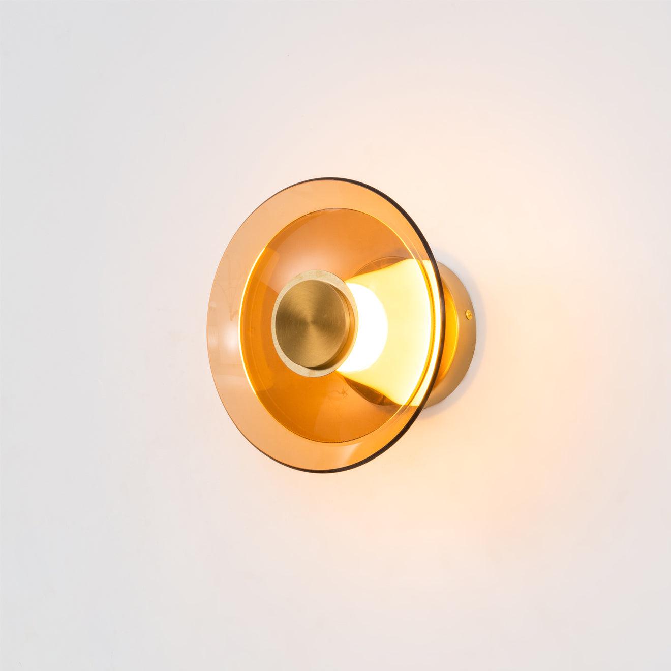 Luna A Disc Sconce - Modern Wall Light with Adjustable Brightness
