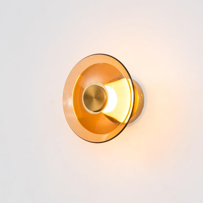 Luna A Disc Sconce - Modern Wall Light with Adjustable Brightness
