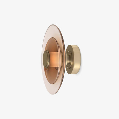Luna A Disc Sconce - Modern Wall Light with Adjustable Brightness