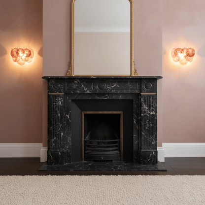 Lunaria Disc Glass Wall Lamp - Elegant Design with LED Lighting & Adju