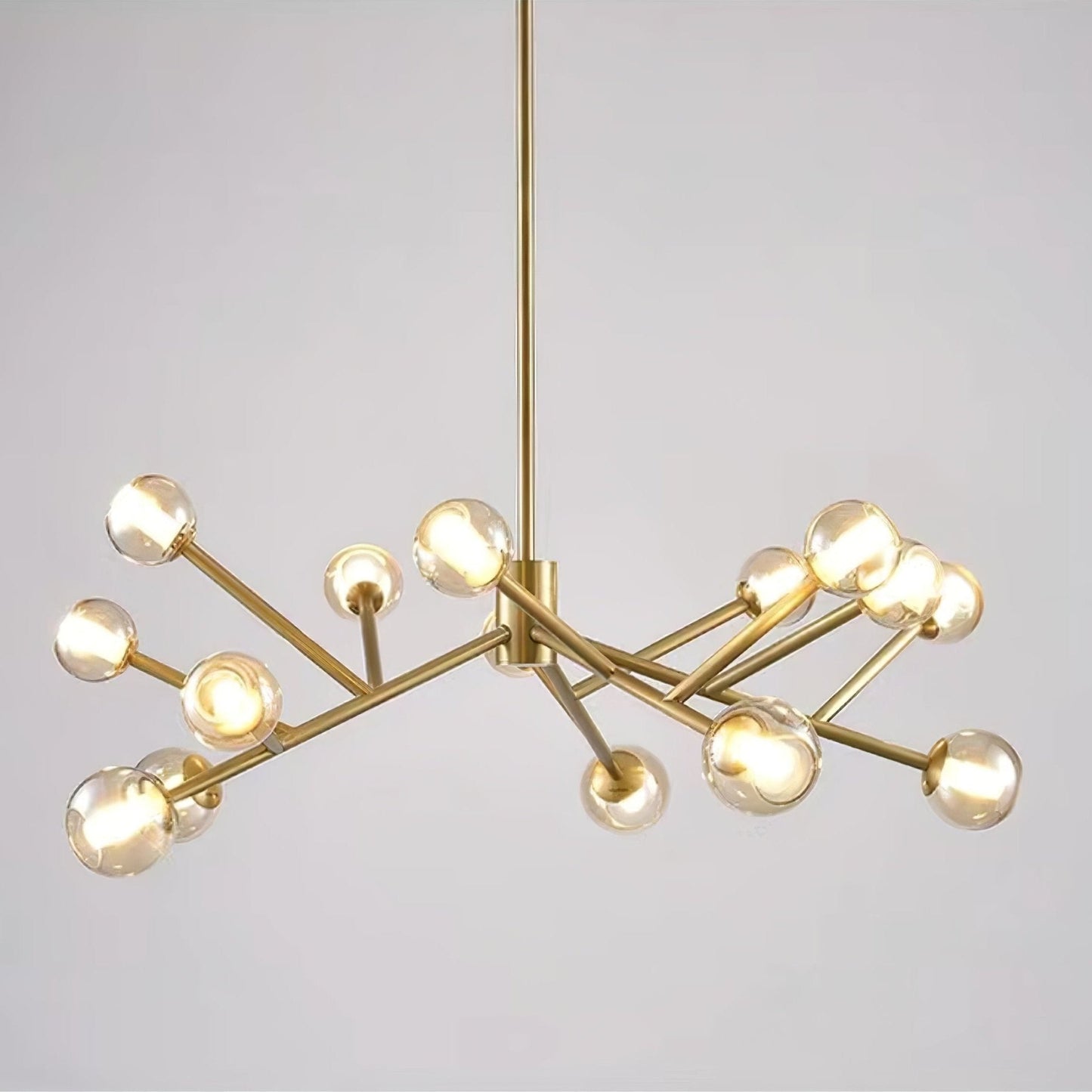 Lunaris Branch Chandelier - Modern Design, Adjustable Brightness