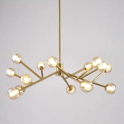 Lunaris Branch Chandelier - Modern Design, Adjustable Brightness