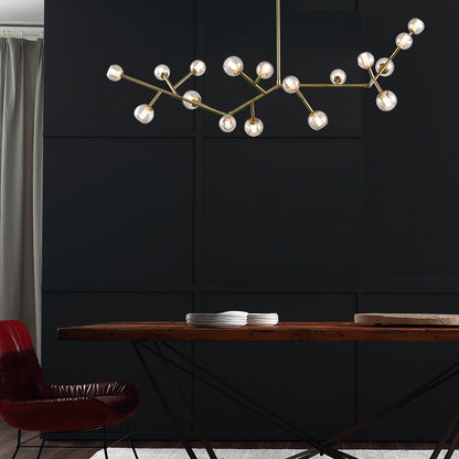Lunaris Branch Chandelier - Modern Design, Adjustable Brightness