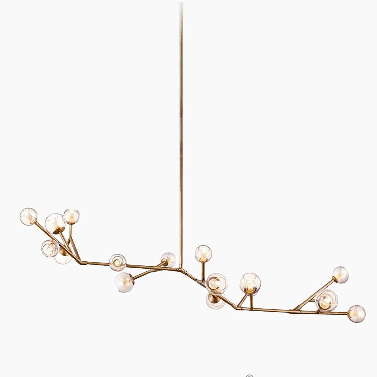 Lunaris Branch Chandelier - Modern Design, Adjustable Brightness