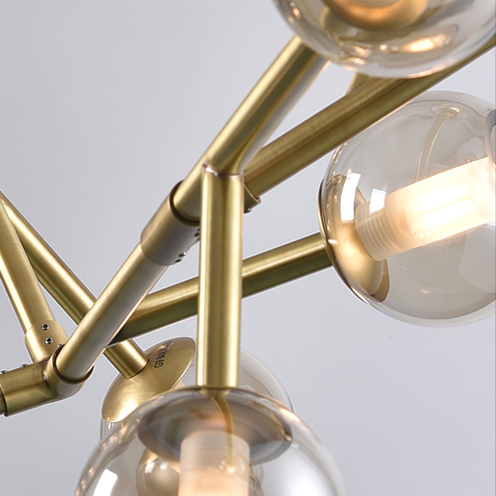 Lunaris Branch Chandelier - Modern Design, Adjustable Brightness