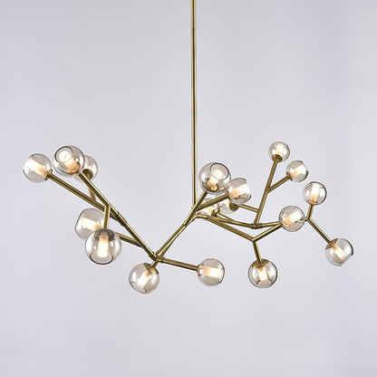 Lunaris Branch Chandelier - Modern Design, Adjustable Brightness