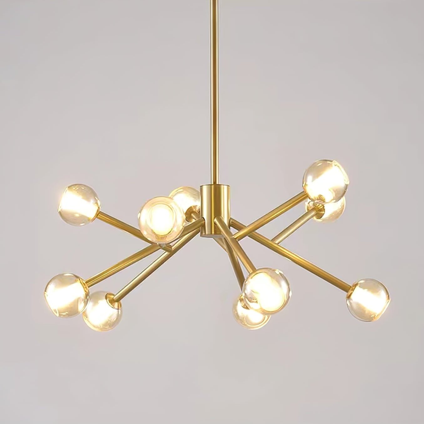 Lunaris Branch Chandelier - Modern Design, Adjustable Brightness