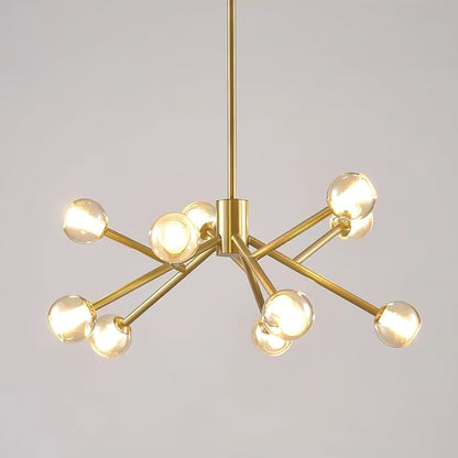 Lunaris Branch Chandelier - Modern Design, Adjustable Brightness