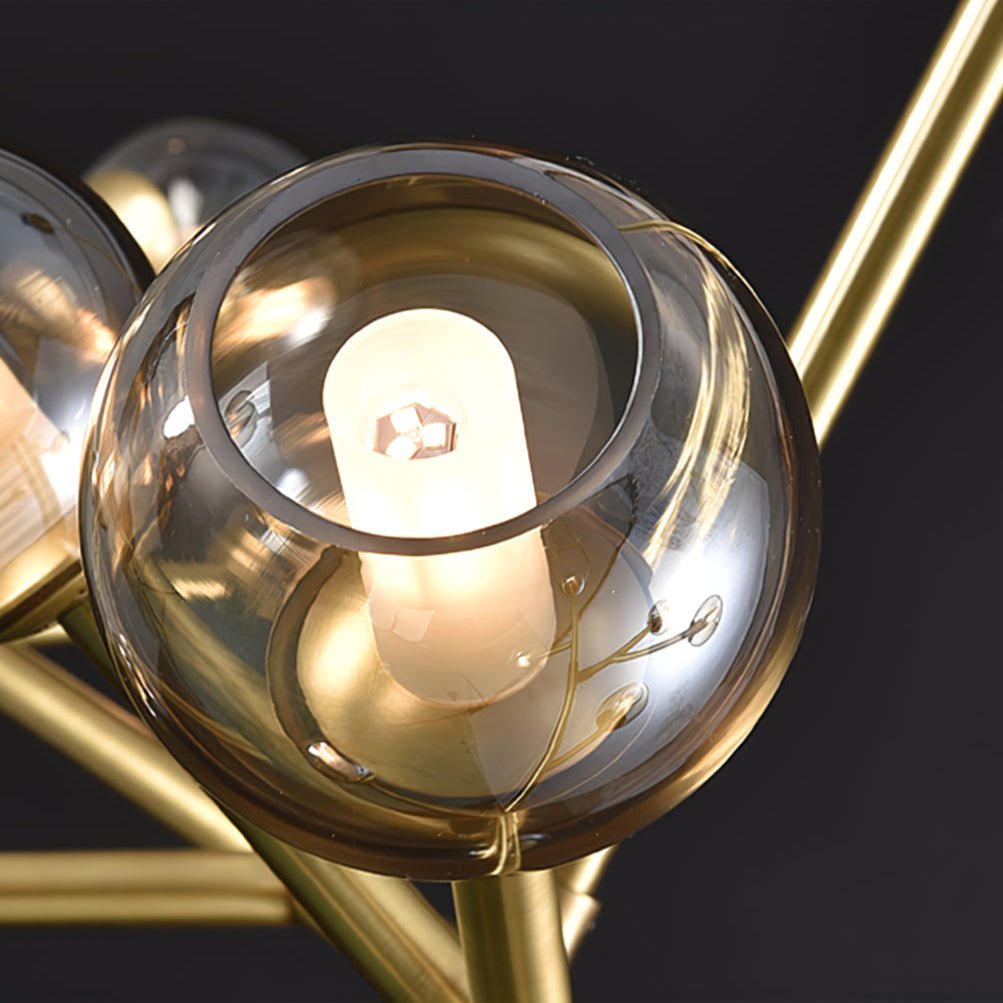 Lunaris Branch Chandelier - Modern Design, Adjustable Brightness