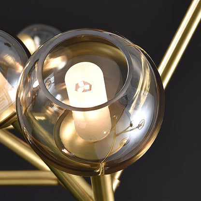 Lunaris Branch Chandelier - Modern Design, Adjustable Brightness