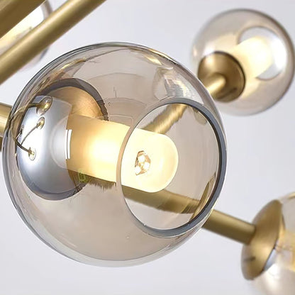 Lunaris Branch Chandelier - Modern Design, Adjustable Brightness