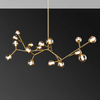 Lunaris Branch Chandelier - Modern Design, Adjustable Brightness