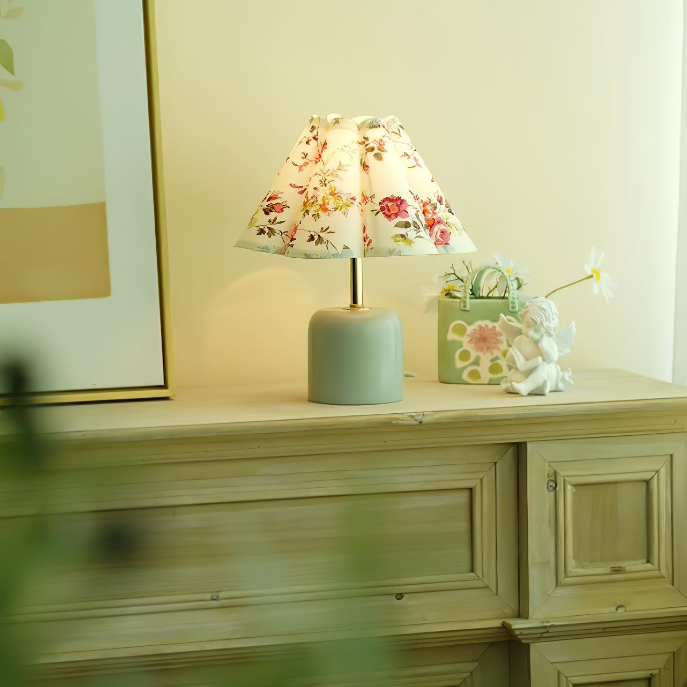 Lunitidal Professional Table Lamp with Adjustable Brightness & USB Por
