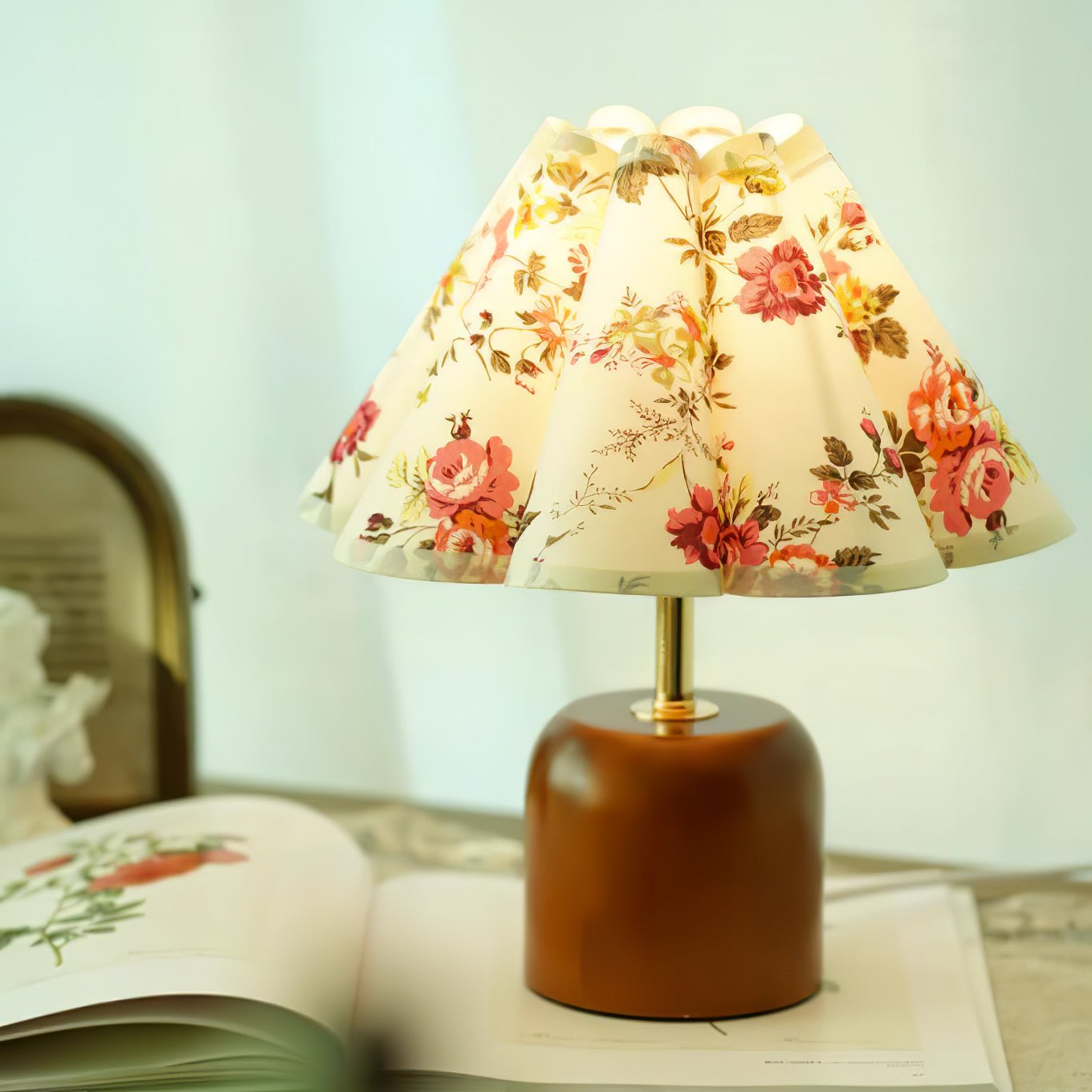Lunitidal Professional Table Lamp with Adjustable Brightness & USB Por