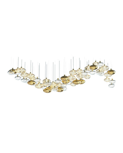Lure Chandelier - Elegant Design with Dimmable Lighting & Energy Effic