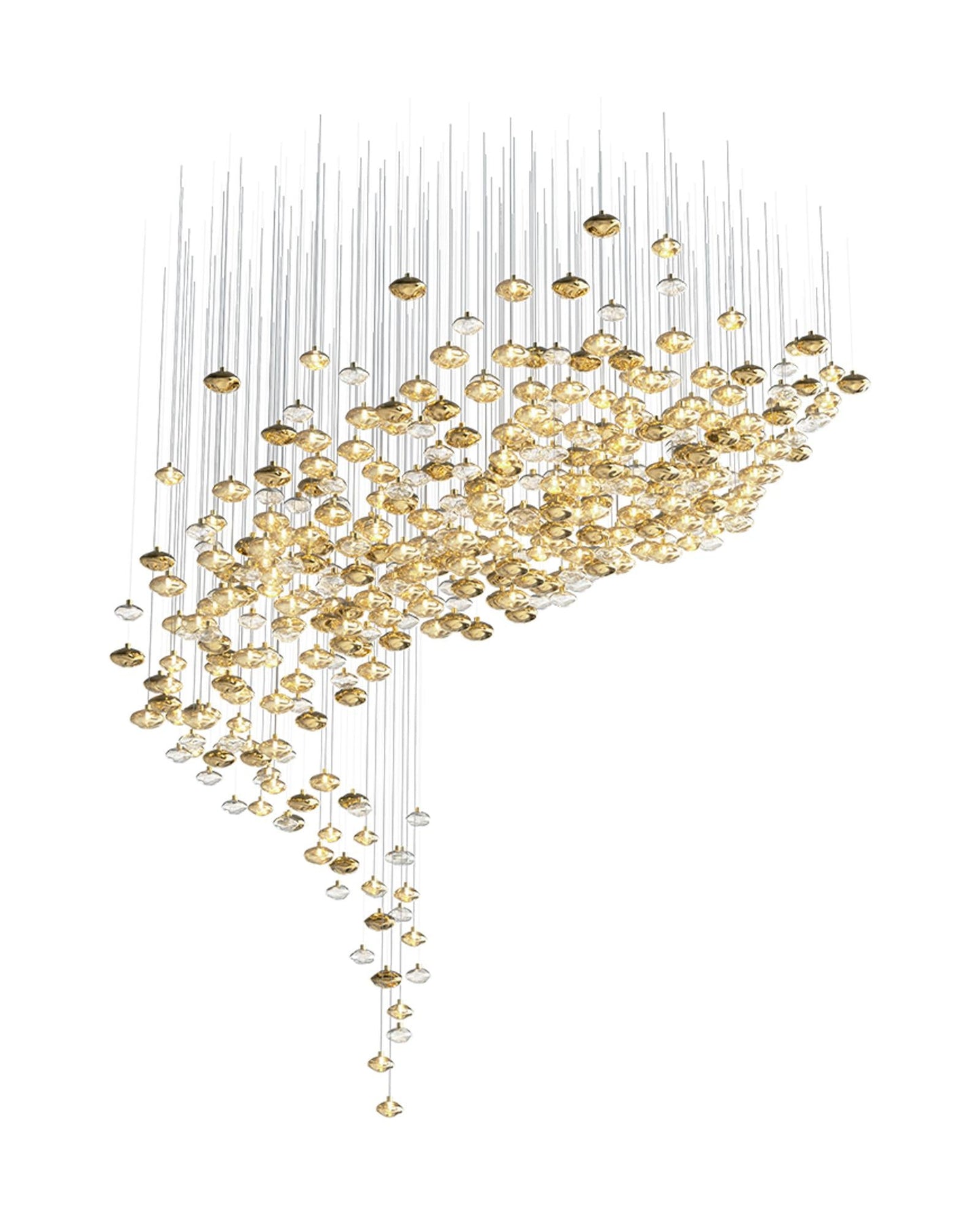 Lure Chandelier - Elegant Design with Dimmable Lighting & Energy Effic