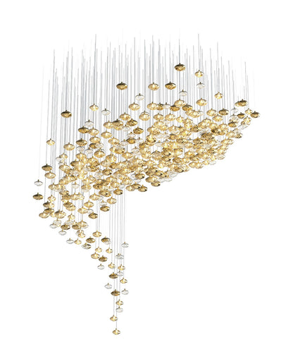 Lure Chandelier - Elegant Design with Dimmable Lighting & Energy Effic