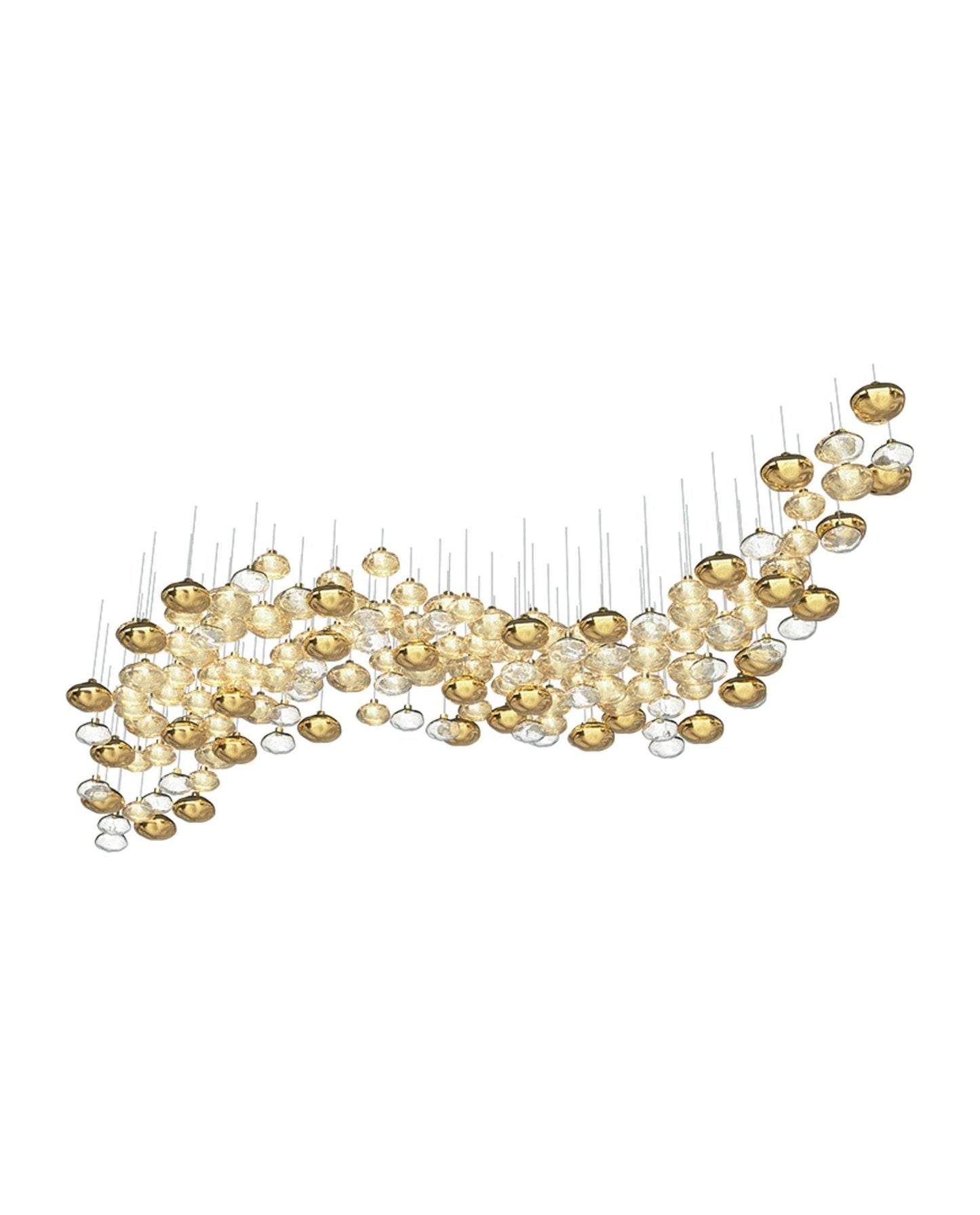 Lure Chandelier - Elegant Design with Dimmable Lighting & Energy Effic