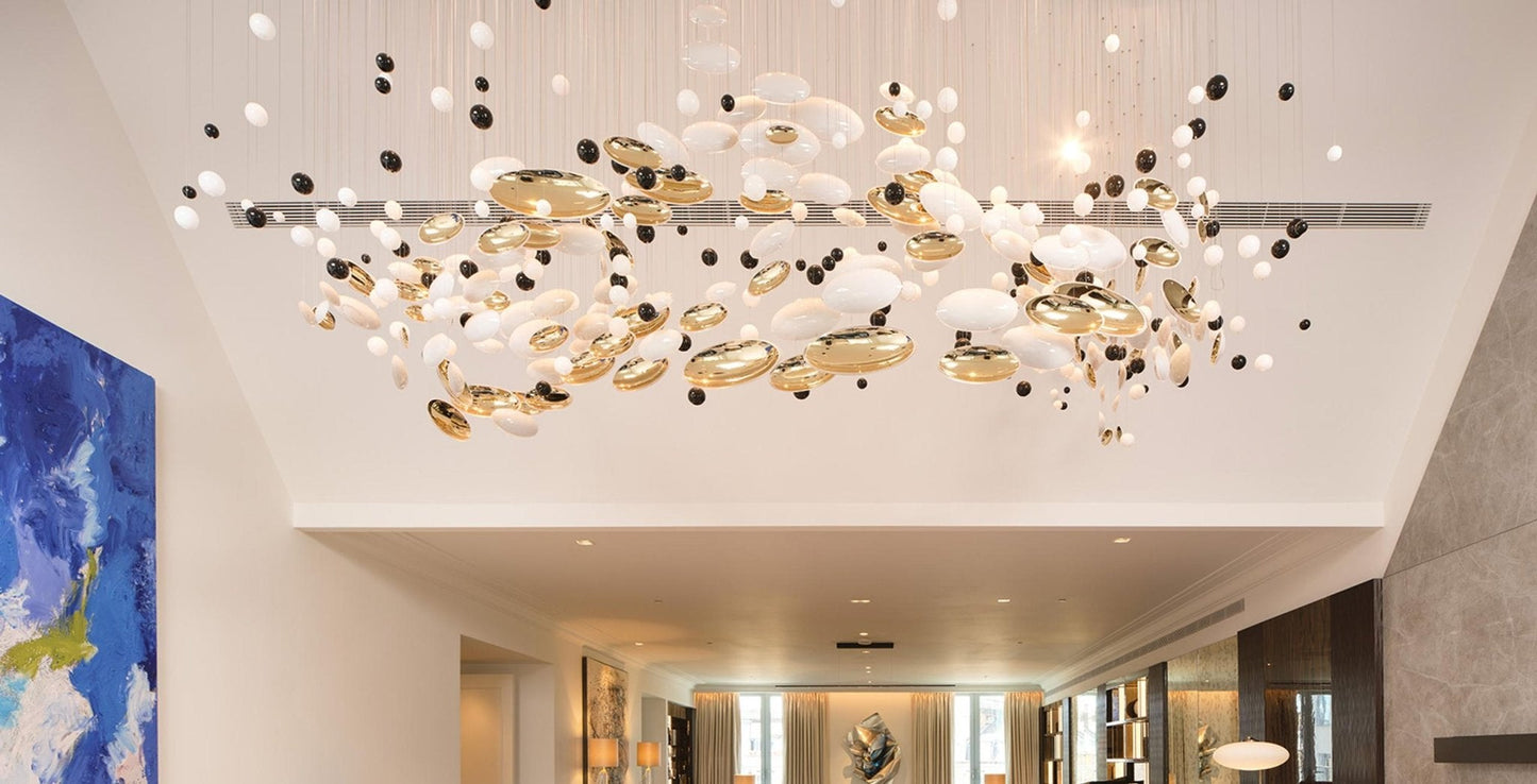 Lustre Bowl Collection Chandelier - Elegant Design, Adjustable Height