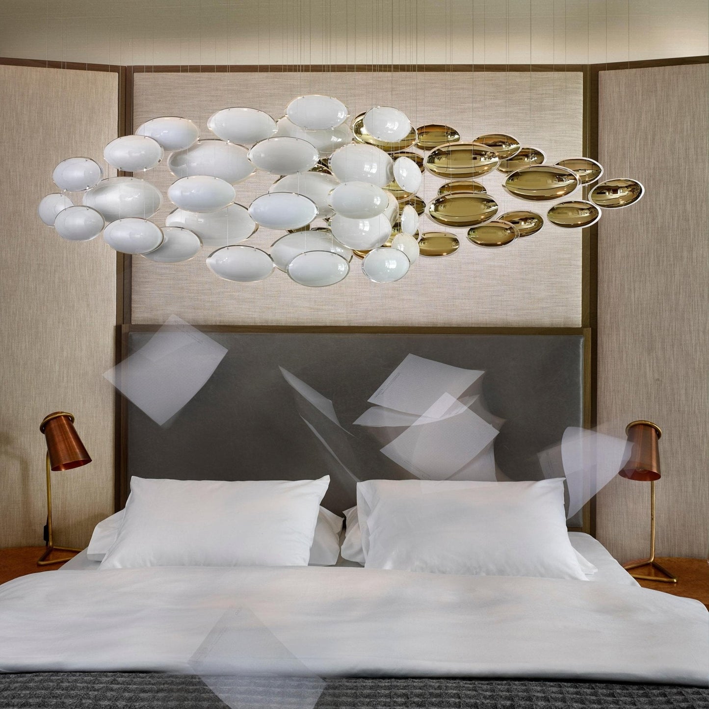 Lustre Bowl Collection Chandelier - Elegant Design, Adjustable Height