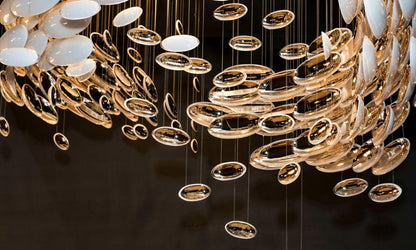 Lustre Bowl Collection Chandelier - Elegant Design, Adjustable Height
