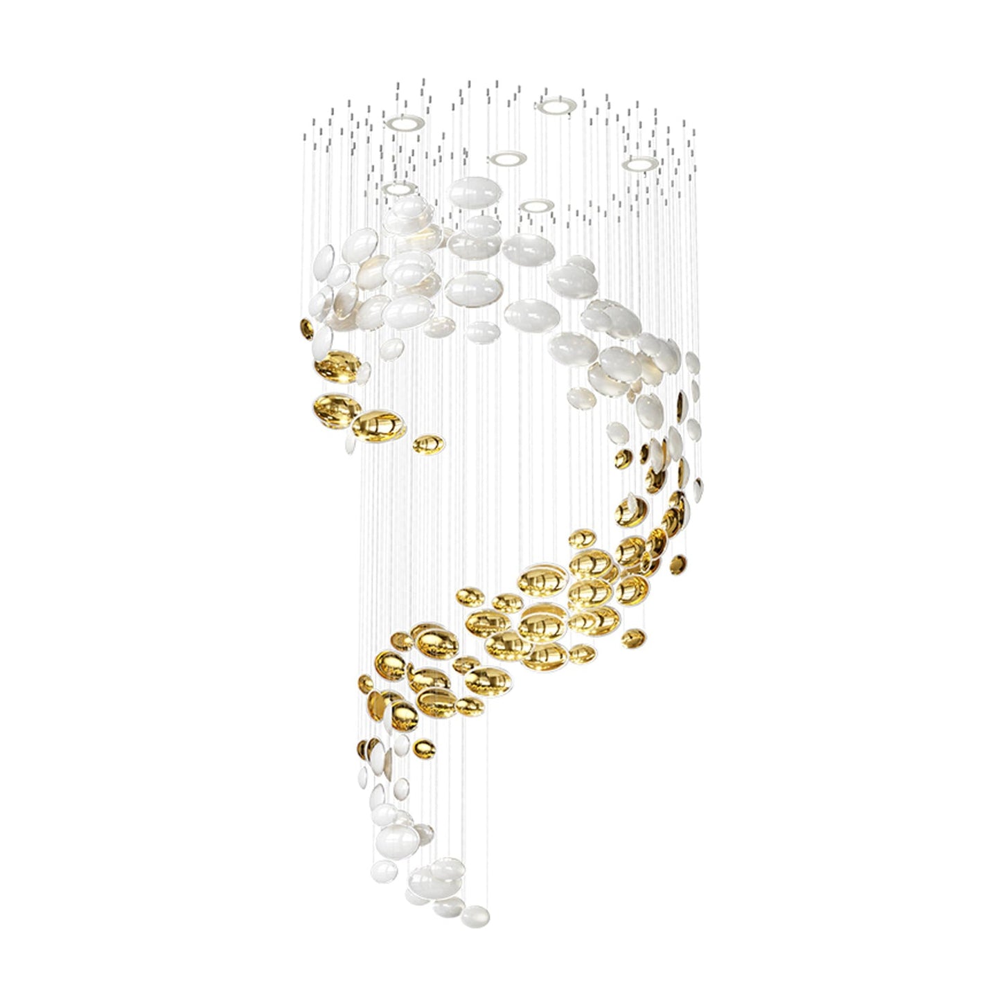 Lustre Bowl Collection Chandelier - Elegant Design, Adjustable Height