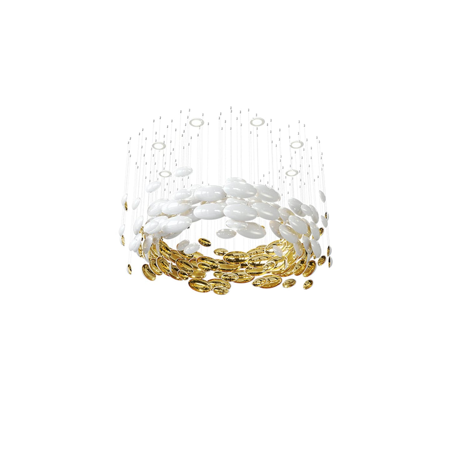 Lustre Bowl Collection Chandelier - Elegant Design, Adjustable Height