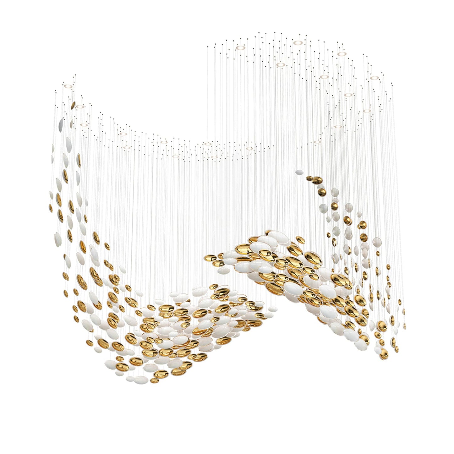 Lustre Bowl Collection Chandelier - Elegant Design, Adjustable Height