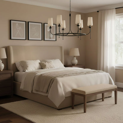 Lydia Chandelier - Elegant Crystal Lighting with Adjustable Height