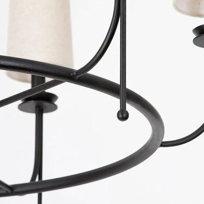Lydia Chandelier - Elegant Crystal Lighting with Adjustable Height