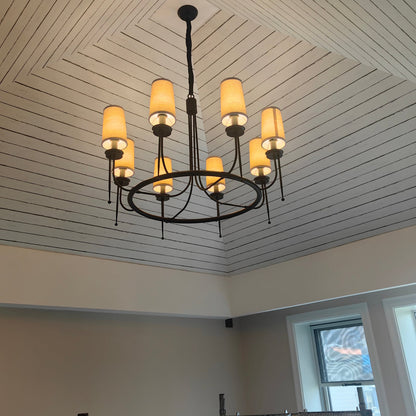 Lydia Chandelier - Elegant Crystal Lighting with Adjustable Height
