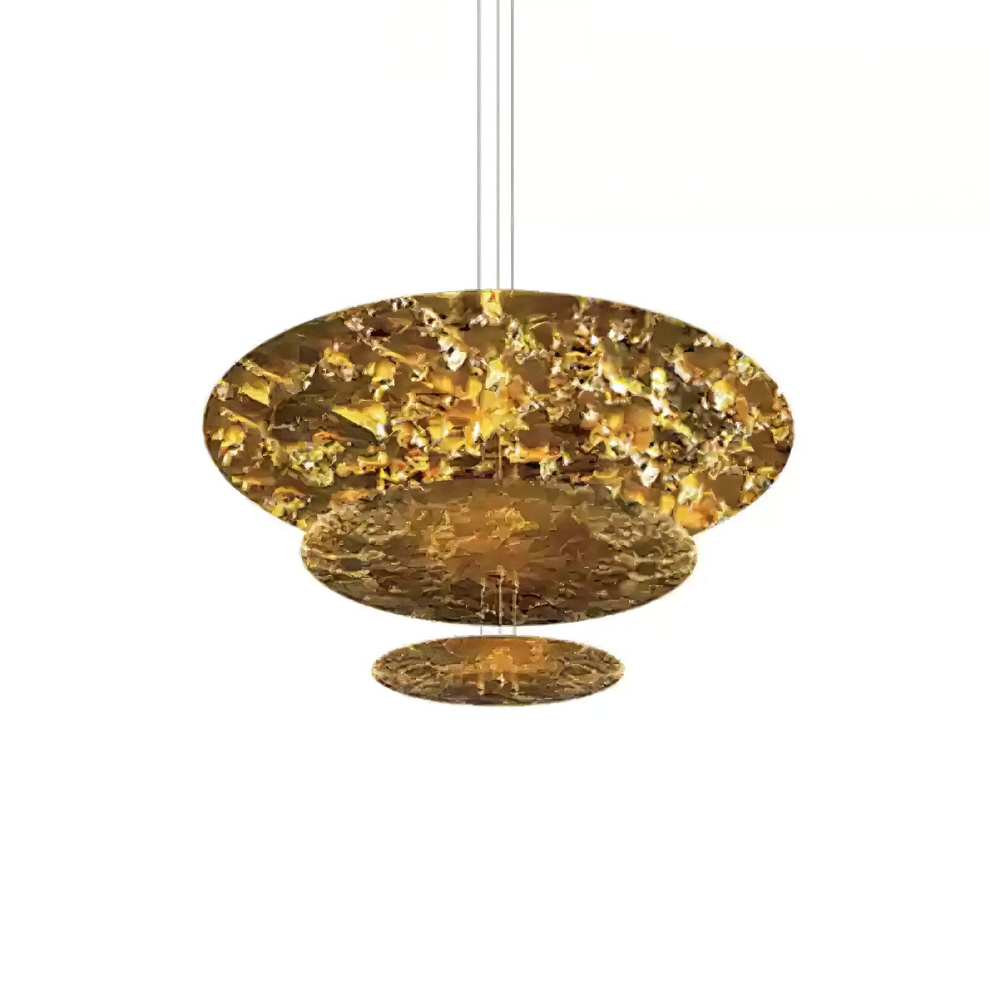 Industrial Machine Chandelier - Adjustable Height, Energy-Efficient LE