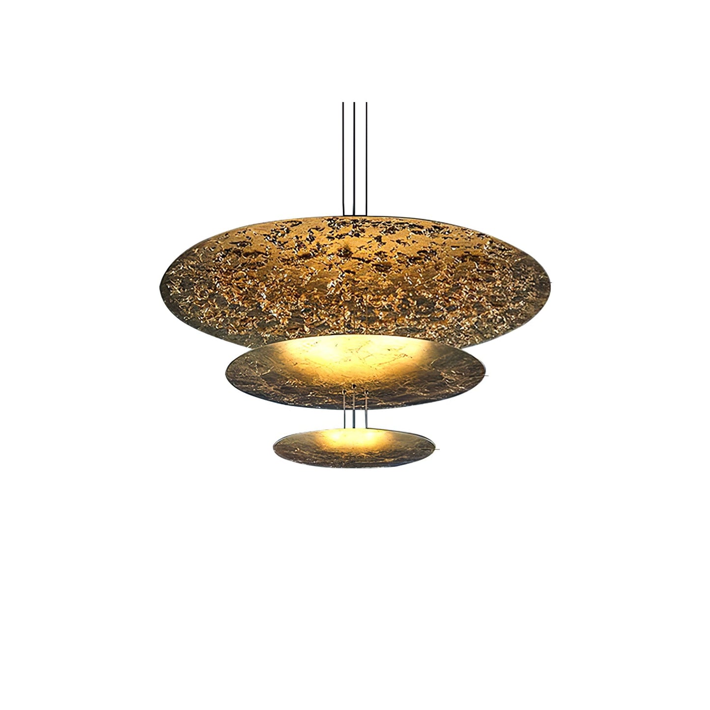 Industrial Machine Chandelier - Adjustable Height, Energy-Efficient LE
