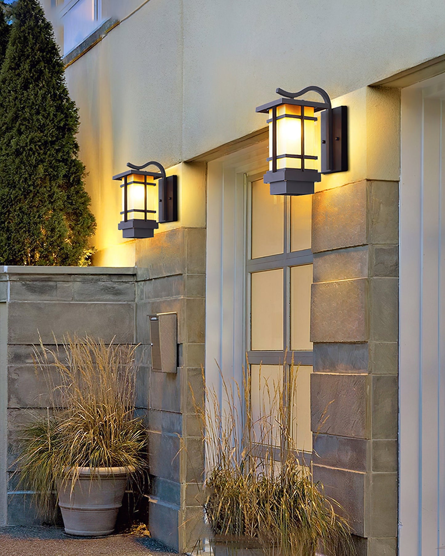 Madison Outdoor Wall Lantern - Weather-Resistant, Energy-Efficient LED