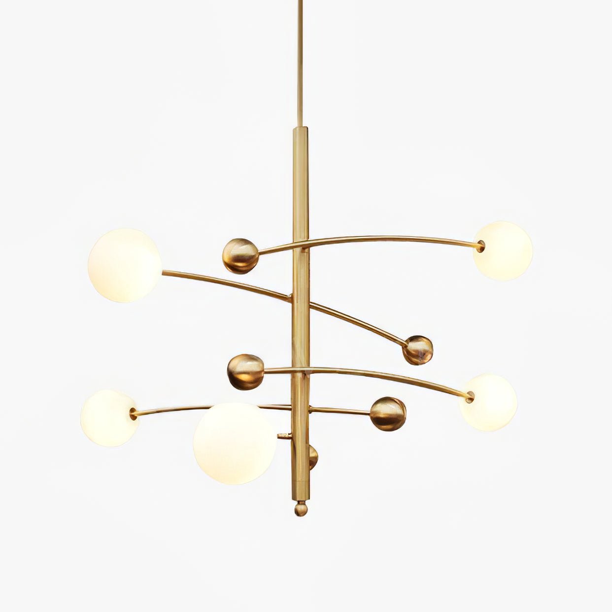 Magic Bean Chandelier - Adjustable Height, Energy-Efficient LED Lighti