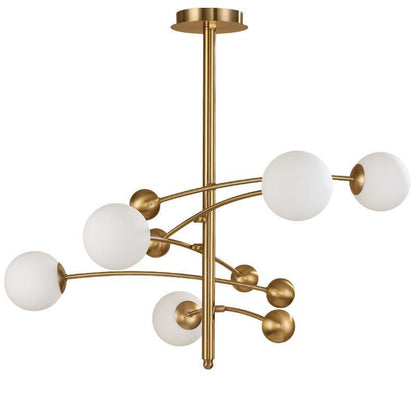 Magic Bean Chandelier - Adjustable Height, Energy-Efficient LED Lighti