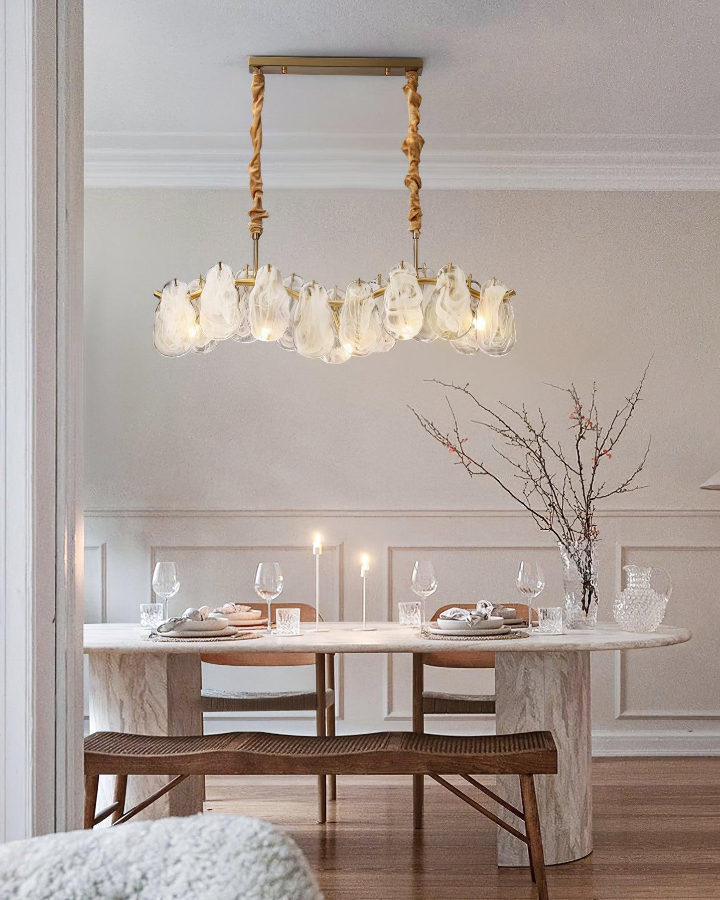 Mahina Cloud Chandelier - Elegant Design with Adjustable Brightness